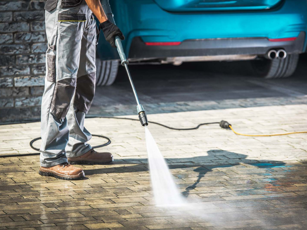 Parking Lot Cleaning