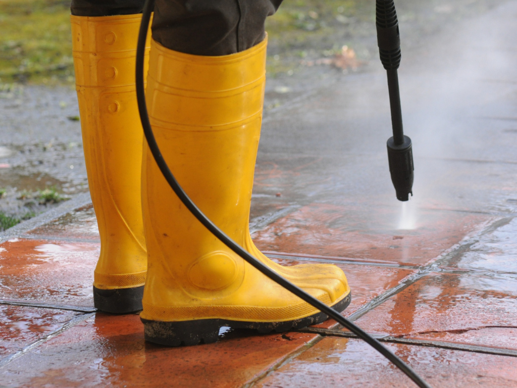Paver Wash, Sand & Seal